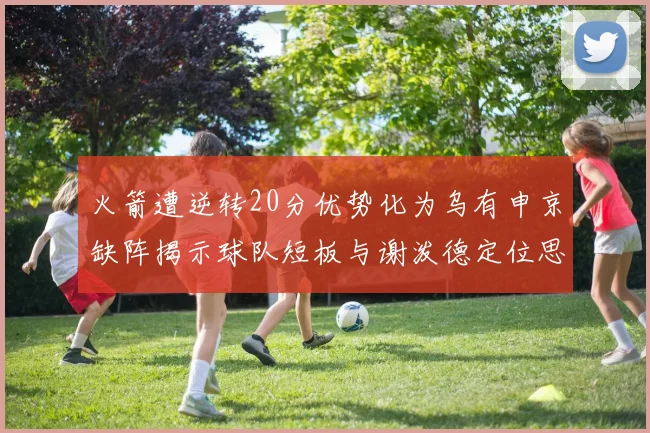 火箭遭逆转20分优势化为乌有申京缺阵揭示球队短板与谢泼德定位思考